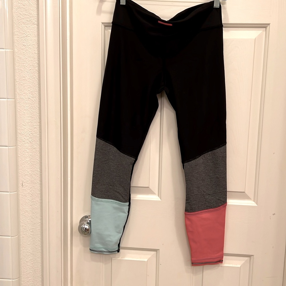 Size large multi color workout pants